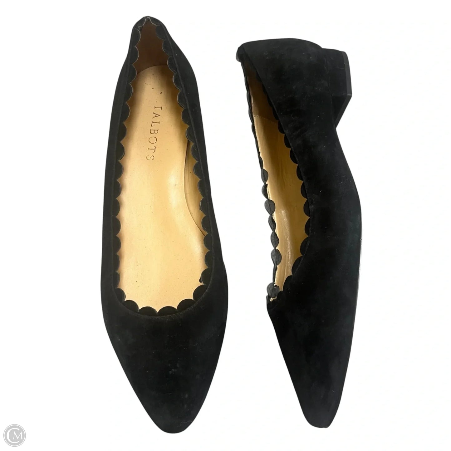 Shoes Flats By Talbots In Black, Size: 9