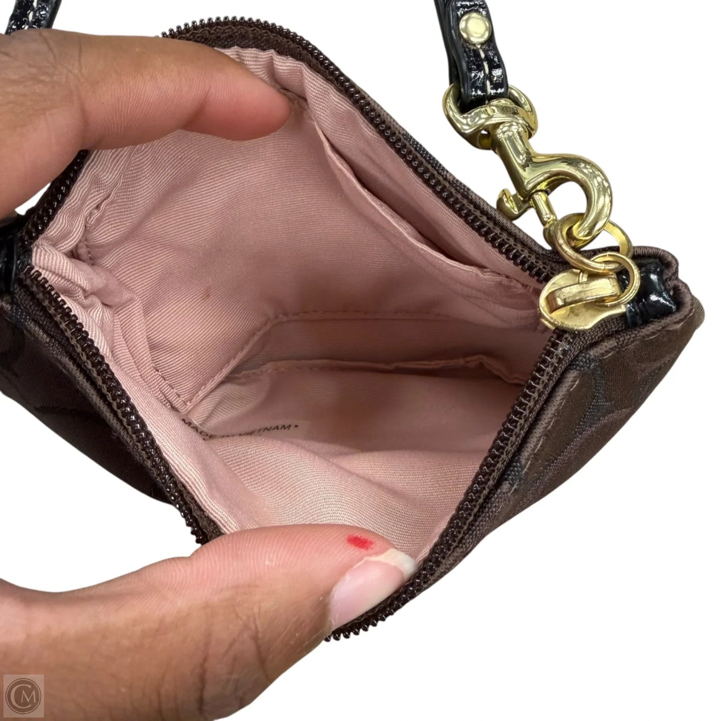 Wristlet Designer By Coach, Size: Medium