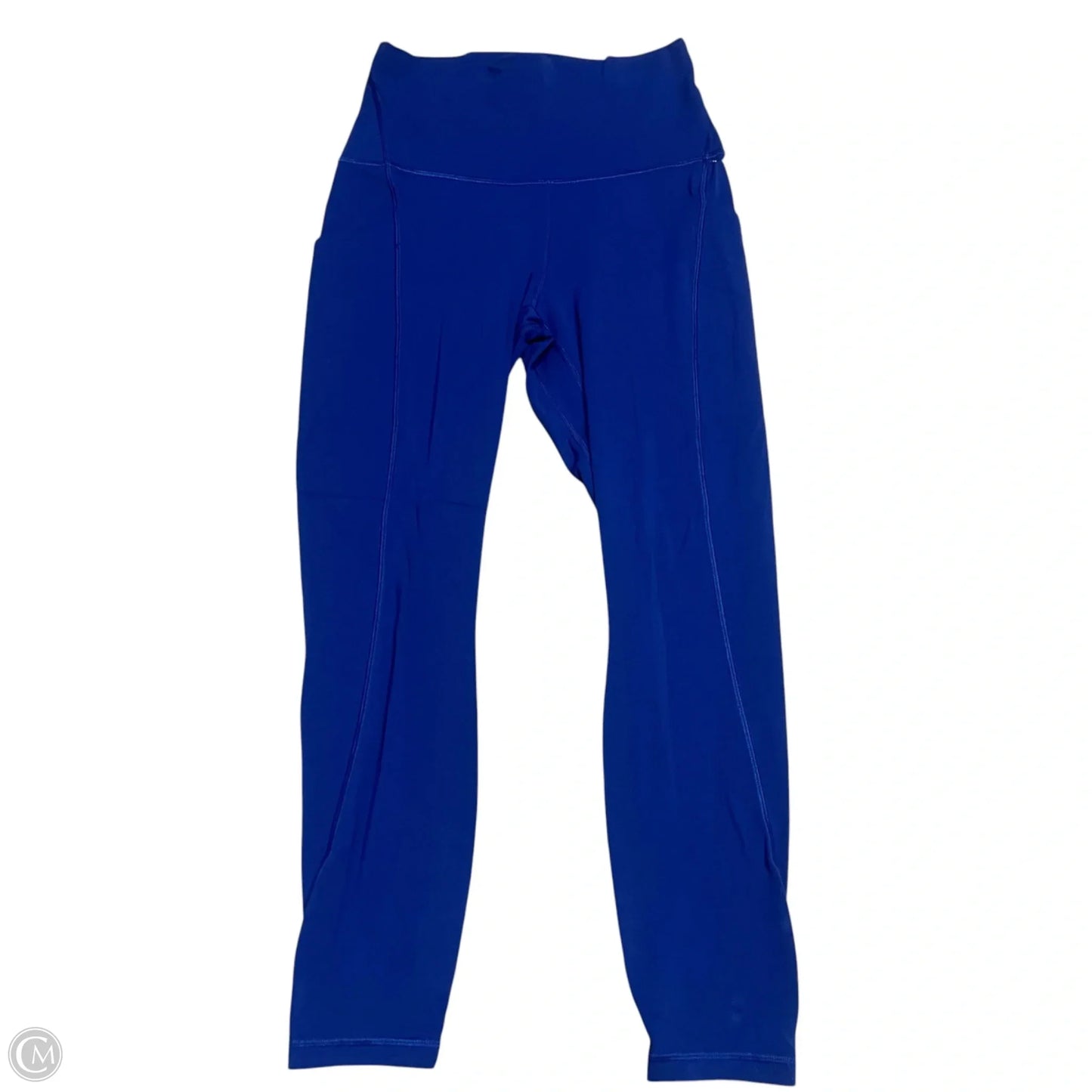 Athletic Leggings By Lululemon In Blue, Size: 6
