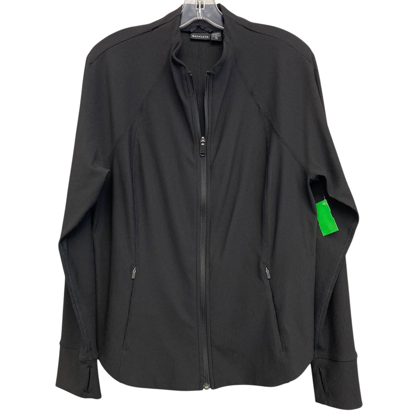 Athletic Jacket By Athleta In Black, Size:Xl