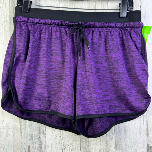 Purple Athletic Shorts Tek Gear, Size M