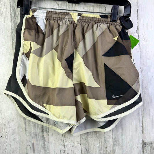 Yellow Athletic Shorts Nike Apparel, Size M