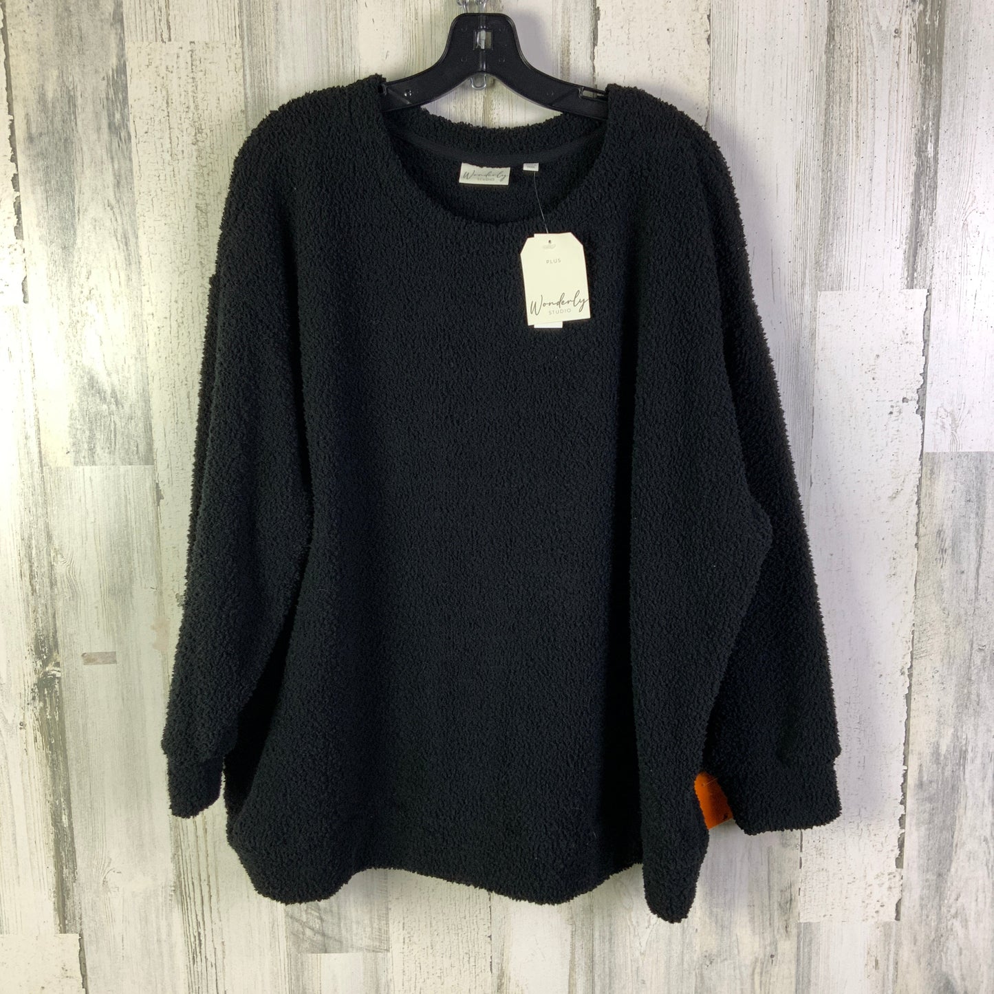 Sweater By Clothes Mentor In Black, Size: 3x