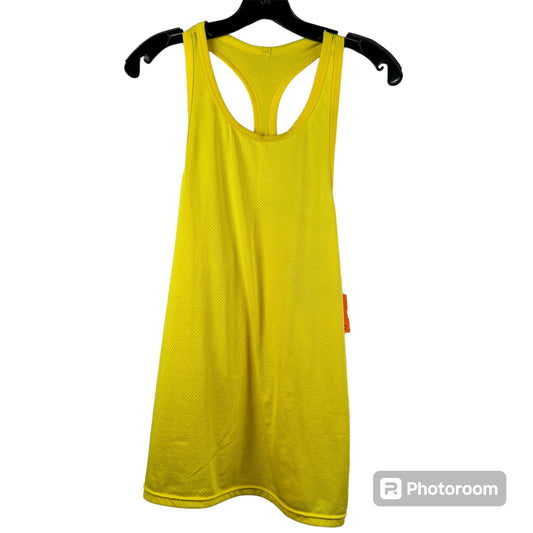 Yellow Athletic Tank Top Zyia, Size L