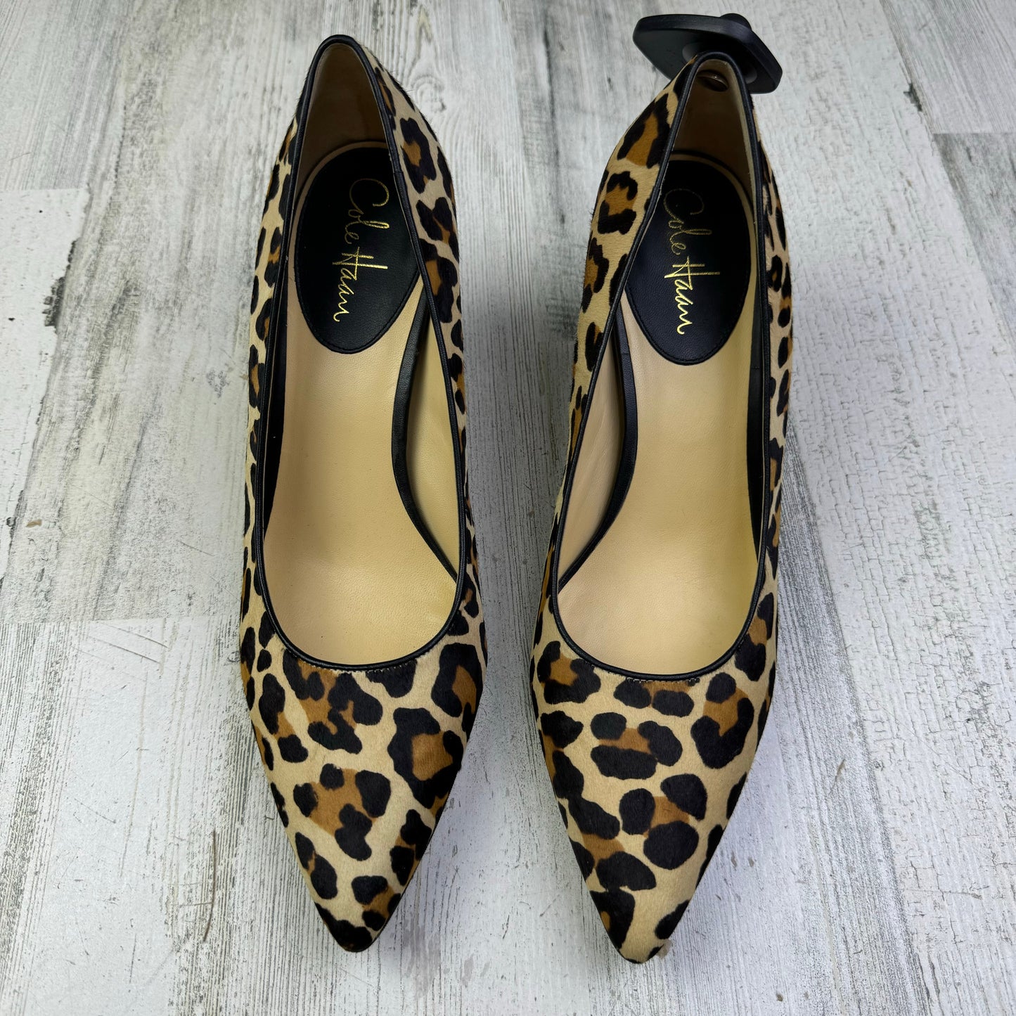 Animal Print Shoes Heels Kitten Cole-haan, Size 10