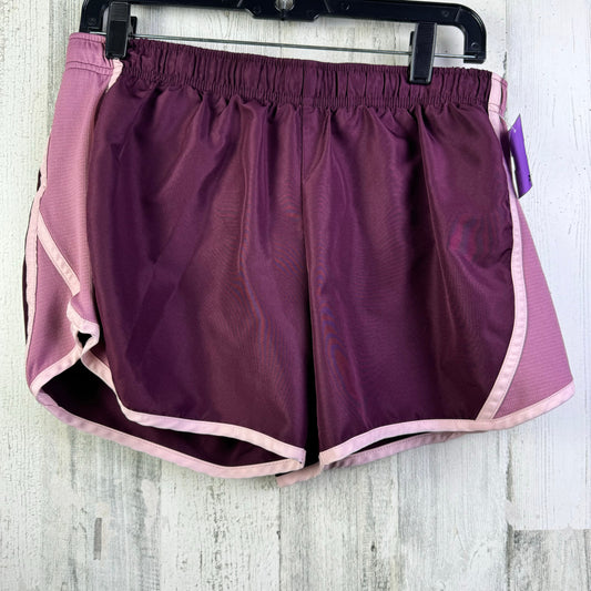 Purple Athletic Shorts Athletic Works, Size M