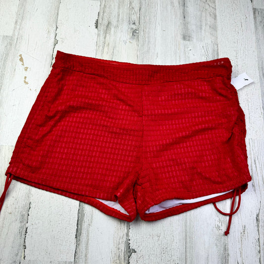 Red Swimsuit Bottom Shein, Size 4x