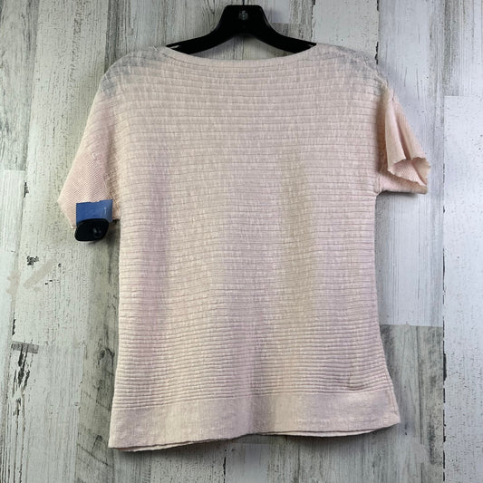 Sweater Short Sleeve By Eileen Fisher In Pink, Size: Xxs