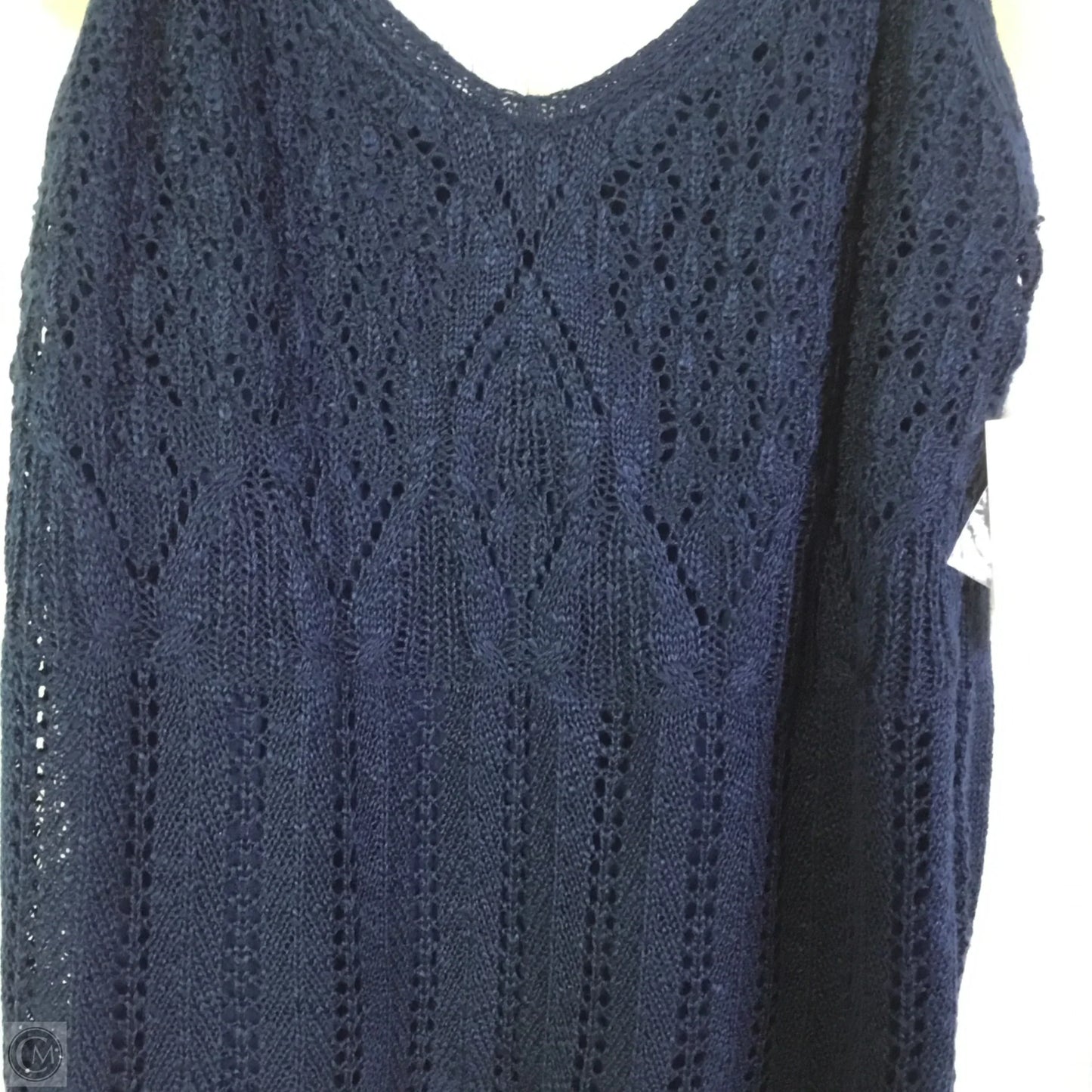 Top Sleeveless By Lc Lauren Conrad In Navy, Size: S