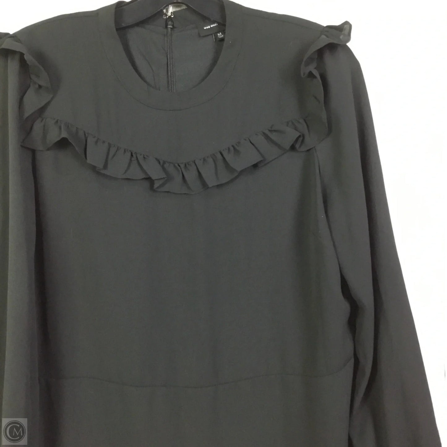 Dress Casual Short By Who What Wear In Black, Size: M