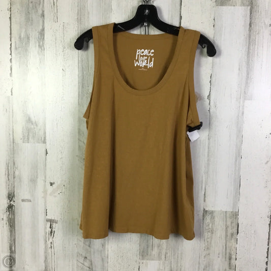 Lounge Set Shorts By Peace Love World In Tan, Size: L