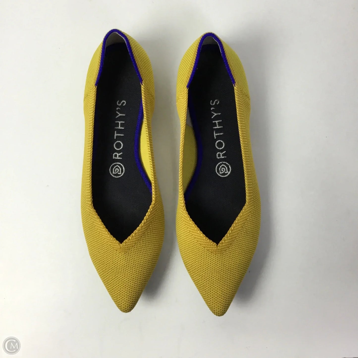 Shoes Flats By Rothys In Yellow, Size: 8.5