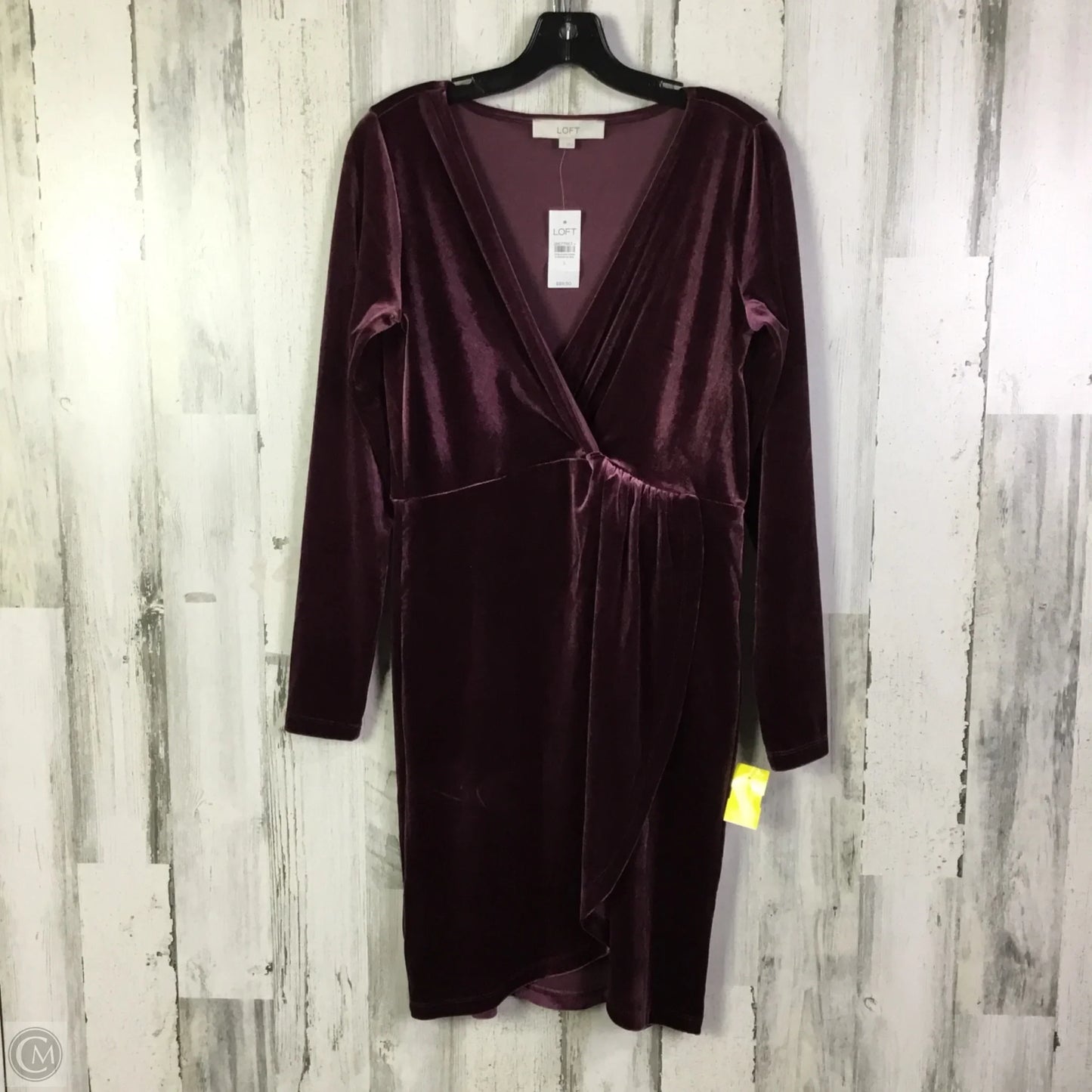 Dress Casual Short By Loft In Maroon, Size: S