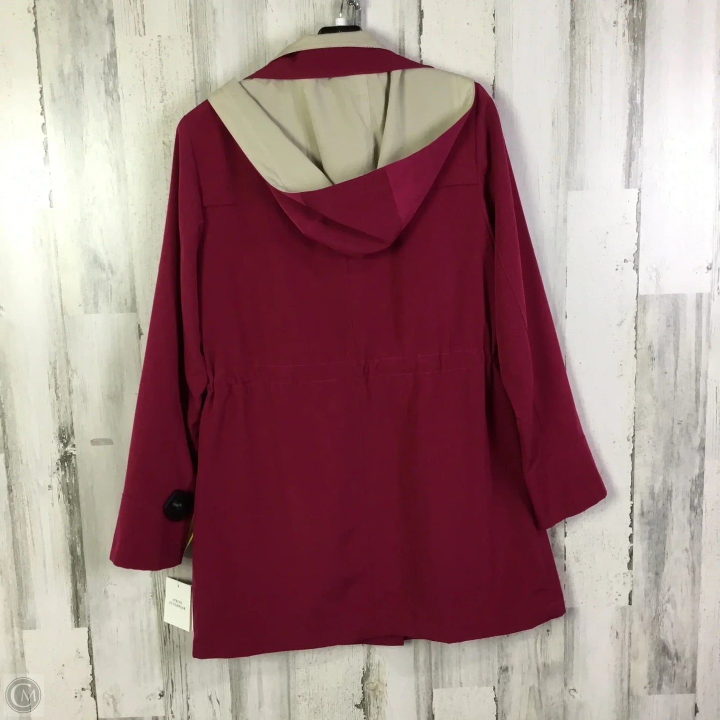 Coat Peacoat By Croft And Barrow In Pink, Size: S