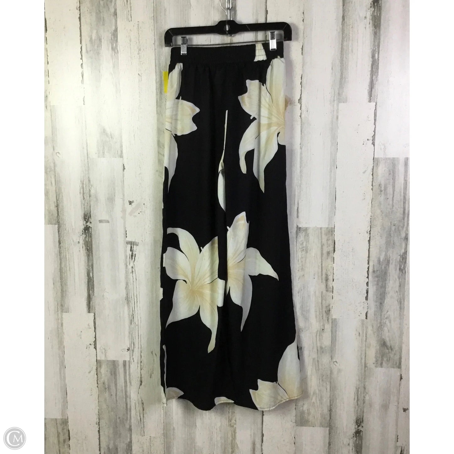 Lounge Set Pants By Shein In Black & Cream, Size: S