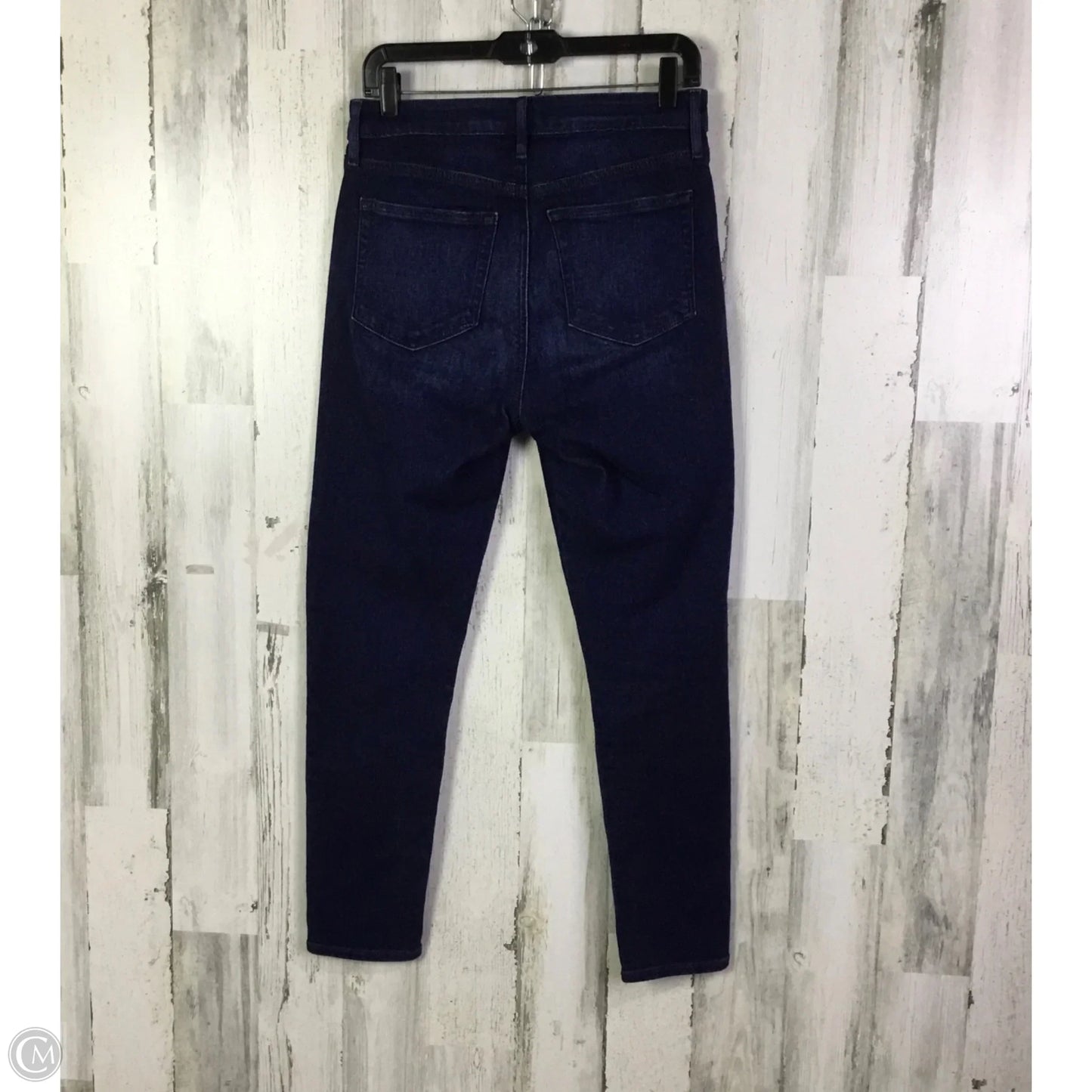 Jeans Skinny By Loft In Blue Denim, Size: 4