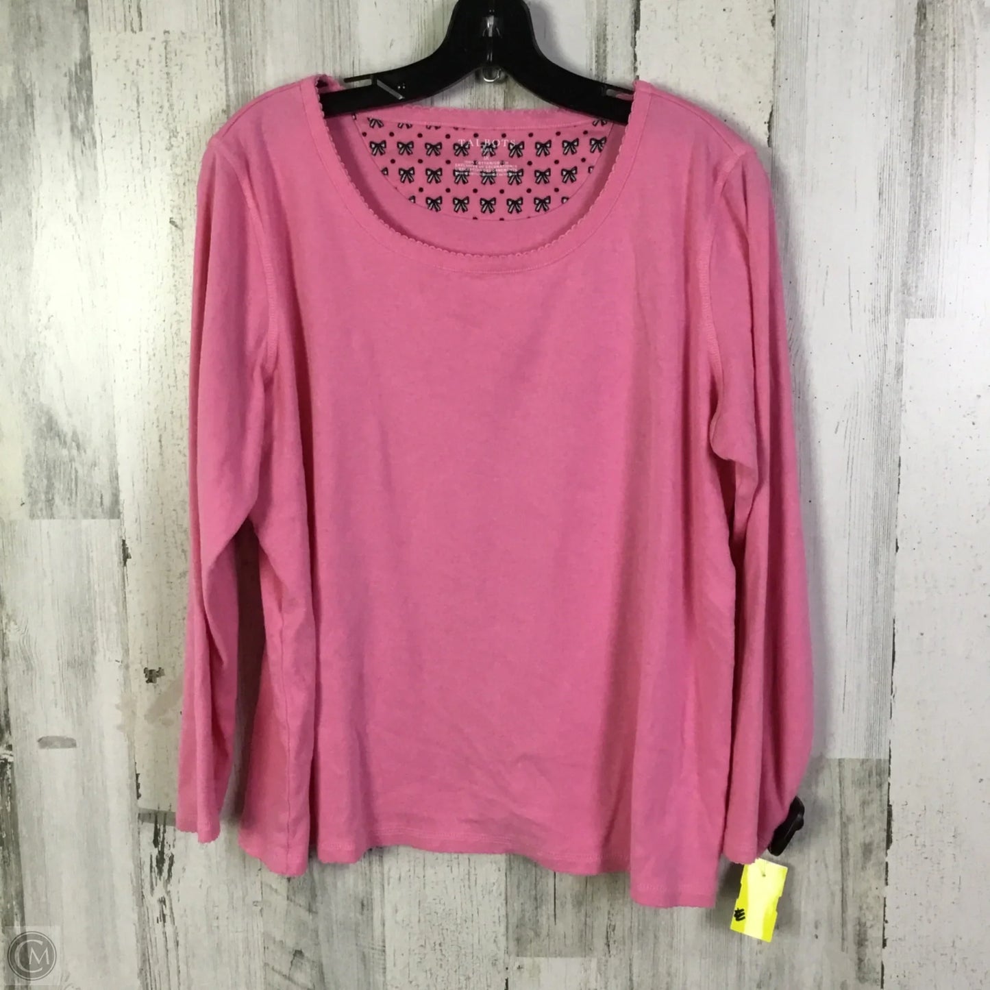 Pajamas 2pc By Talbots In Pink, Size: 1x