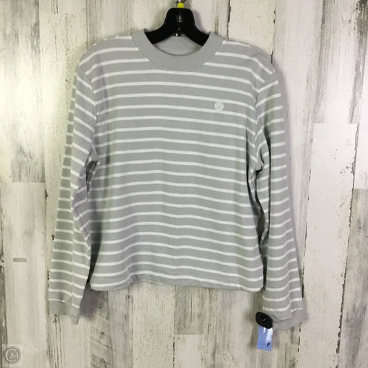 Sweatshirt Crewneck By Lululemon In Grey, Size: M