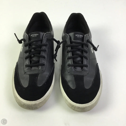 Shoes Sneakers By Sperry In Black, Size: 10