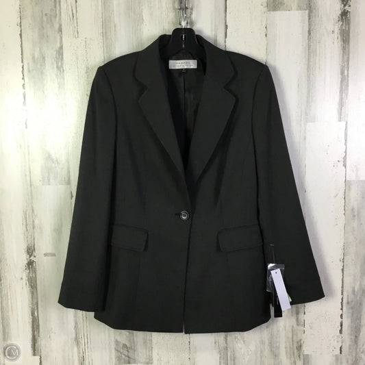 Blazer By Tahari By Arthur Levine In Grey, Size: S