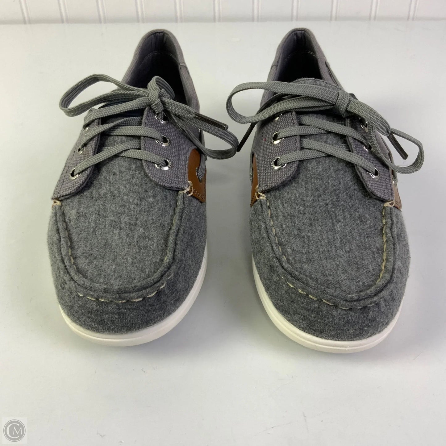 Shoes Flats By Sperry In Grey, Size: 7
