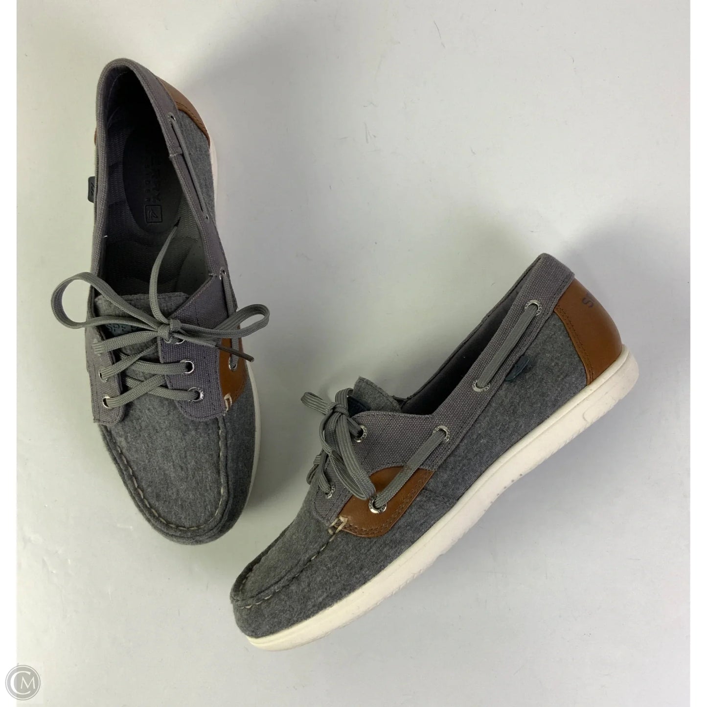 Shoes Flats By Sperry In Grey, Size: 7