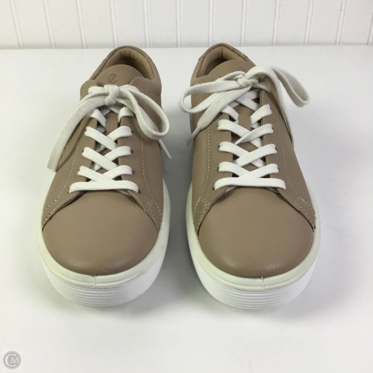 Shoes Sneakers By Ecco In Tan, Size: 10