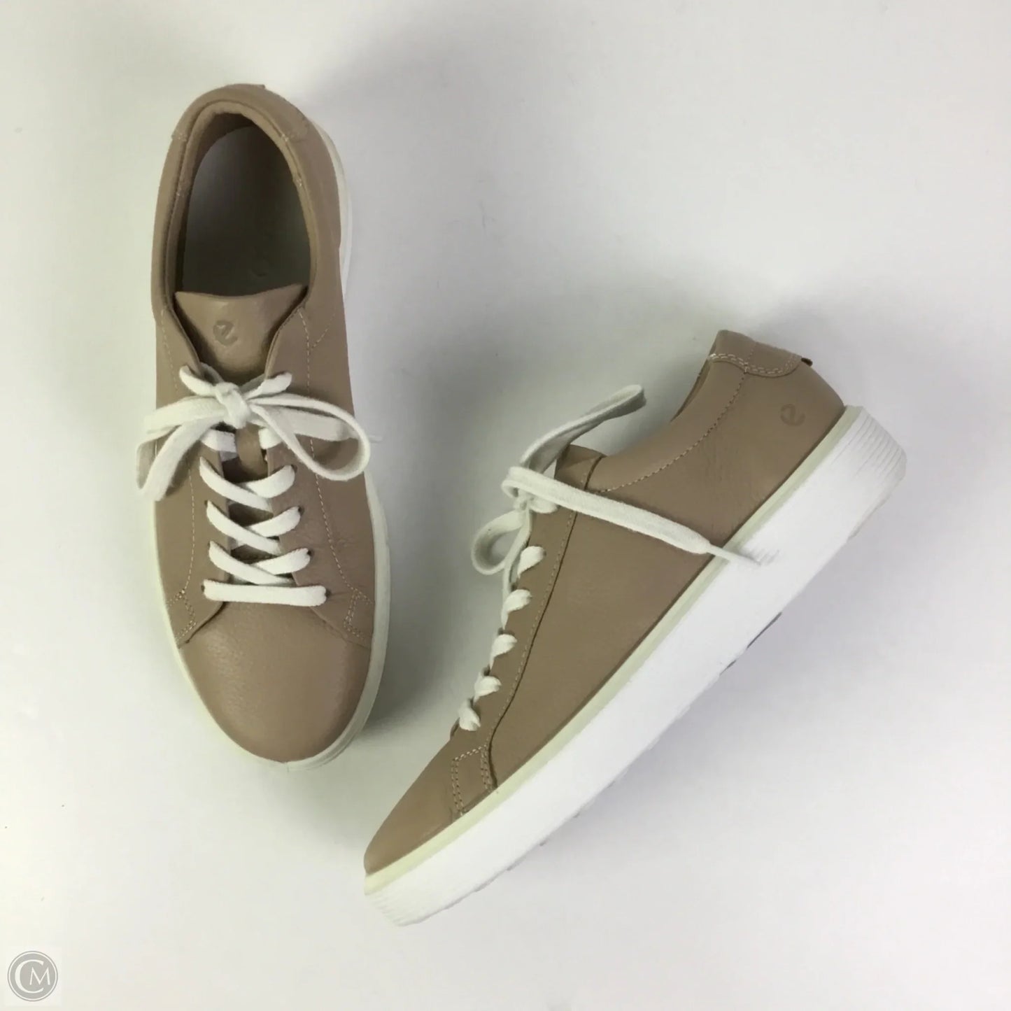 Shoes Sneakers By Ecco In Tan, Size: 10