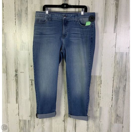 Jeans Boyfriend By Not Your Daughters Jeans In Blue Denim, Size: 18