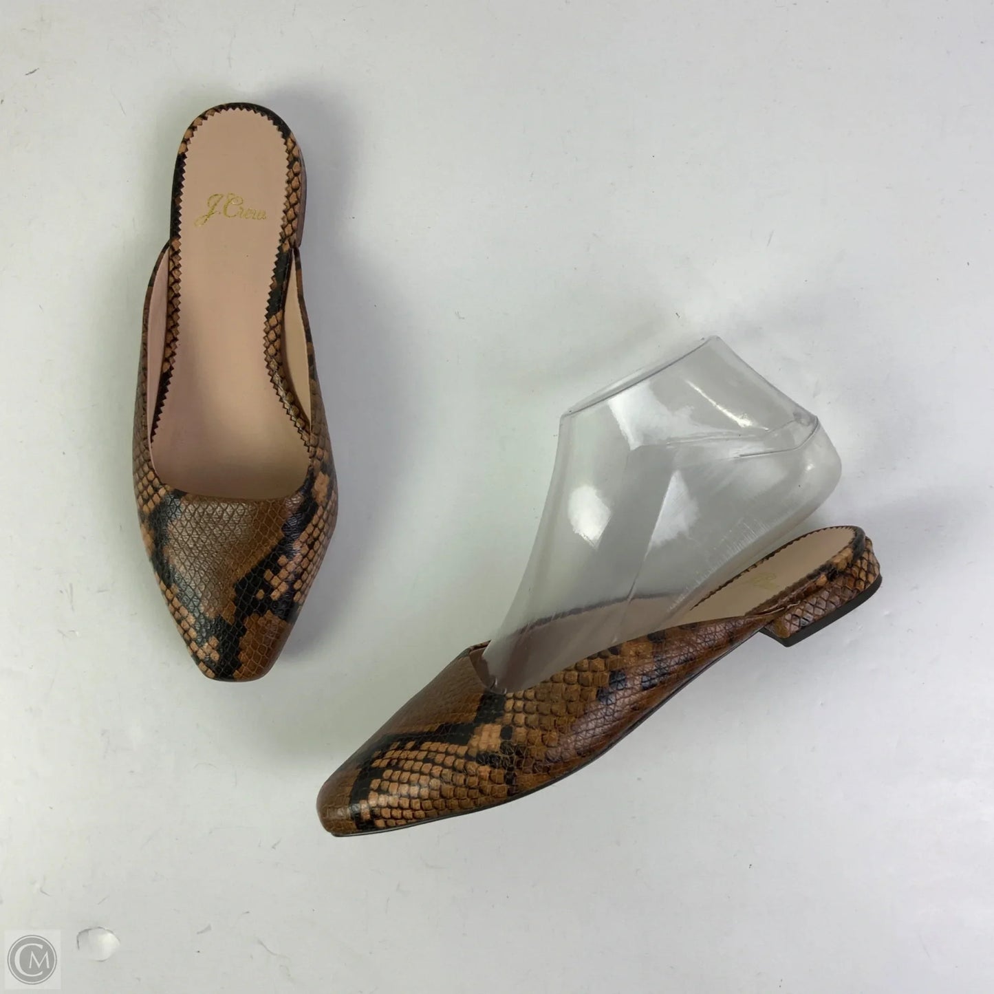 Shoes Flats By J. Crew In Snakeskin Print, Size: 6