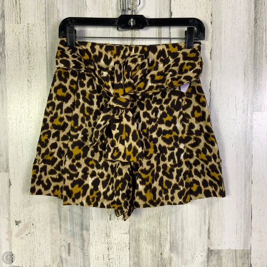 Shorts By J. Crew In Animal Print, Size: 0