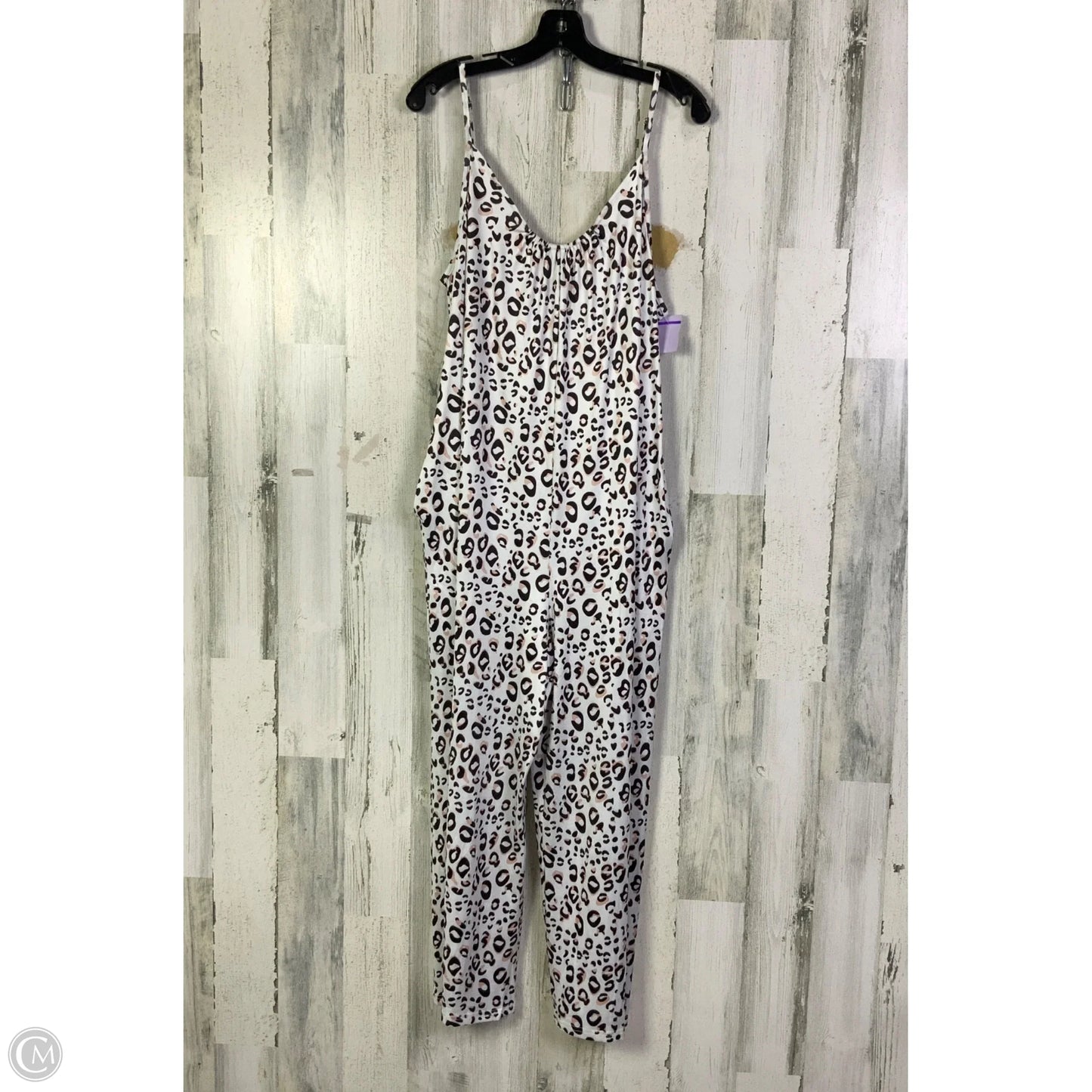Jumpsuit By Shein In Animal Print, Size: 1x
