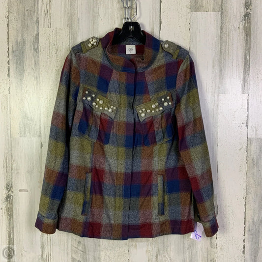 Jacket Shirt By Cabi In Multi-colored, Size: M