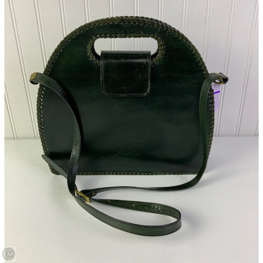 Handbag Leather By Clothes Mentor, Size: Medium