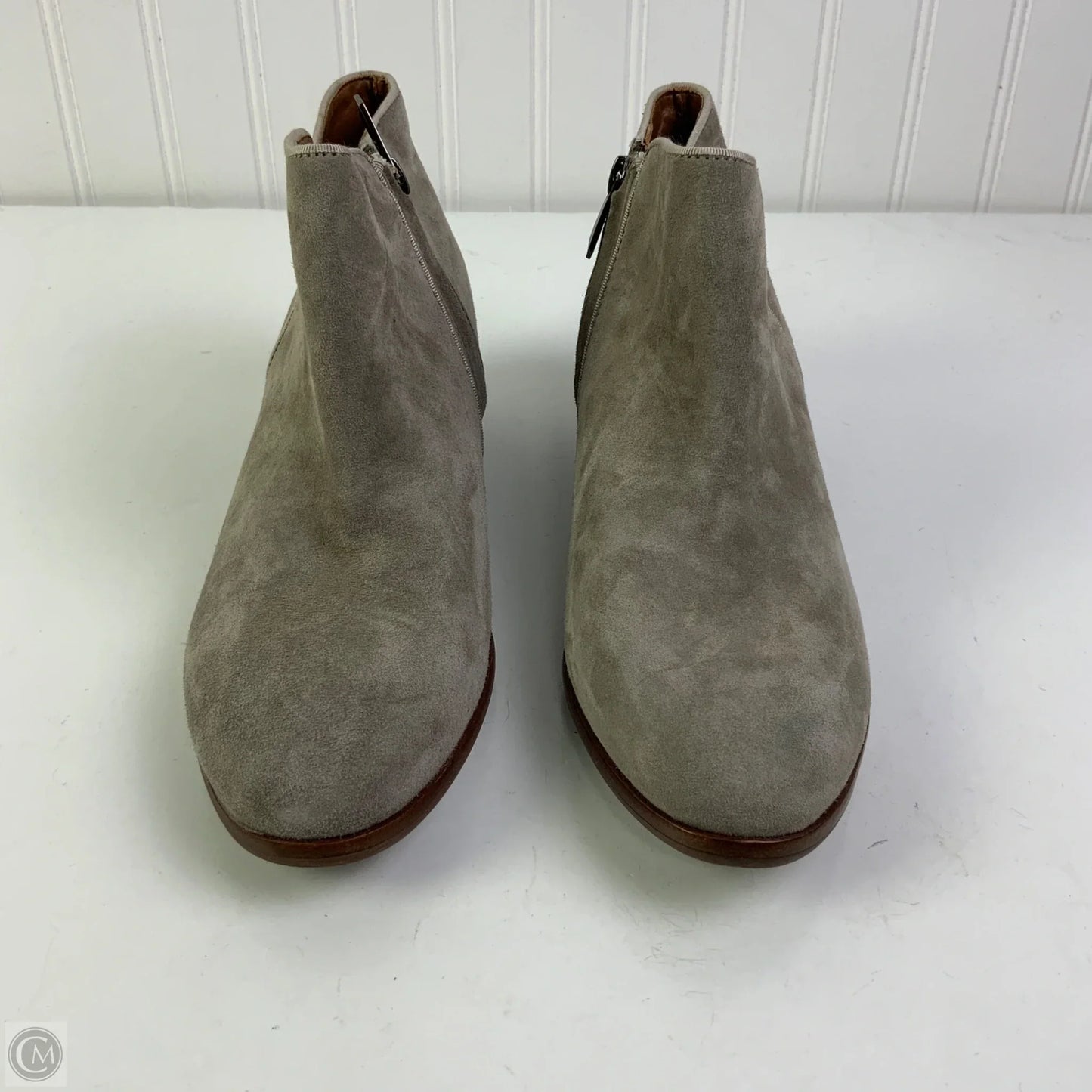 Boots Ankle Flats By Sam Edelman In Grey, Size: 9