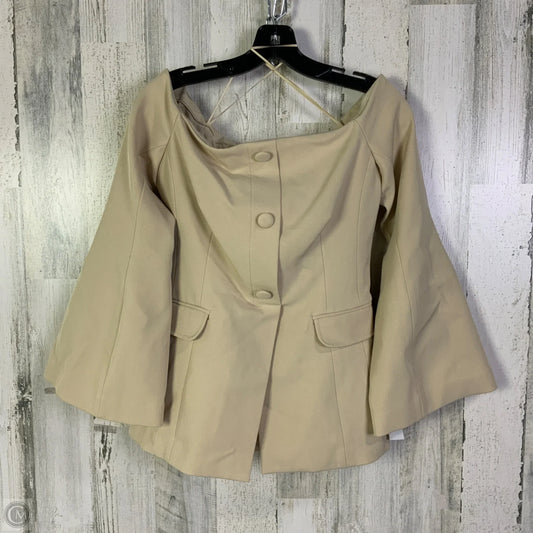 Top Long Sleeve By Tuckernuck In Cream, Size: S