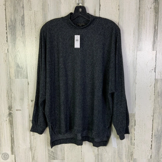 Top Long Sleeve By Banana Republic In Black, Size: M