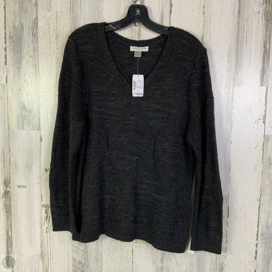 Sweater By Christopher And Banks In Black, Size: L