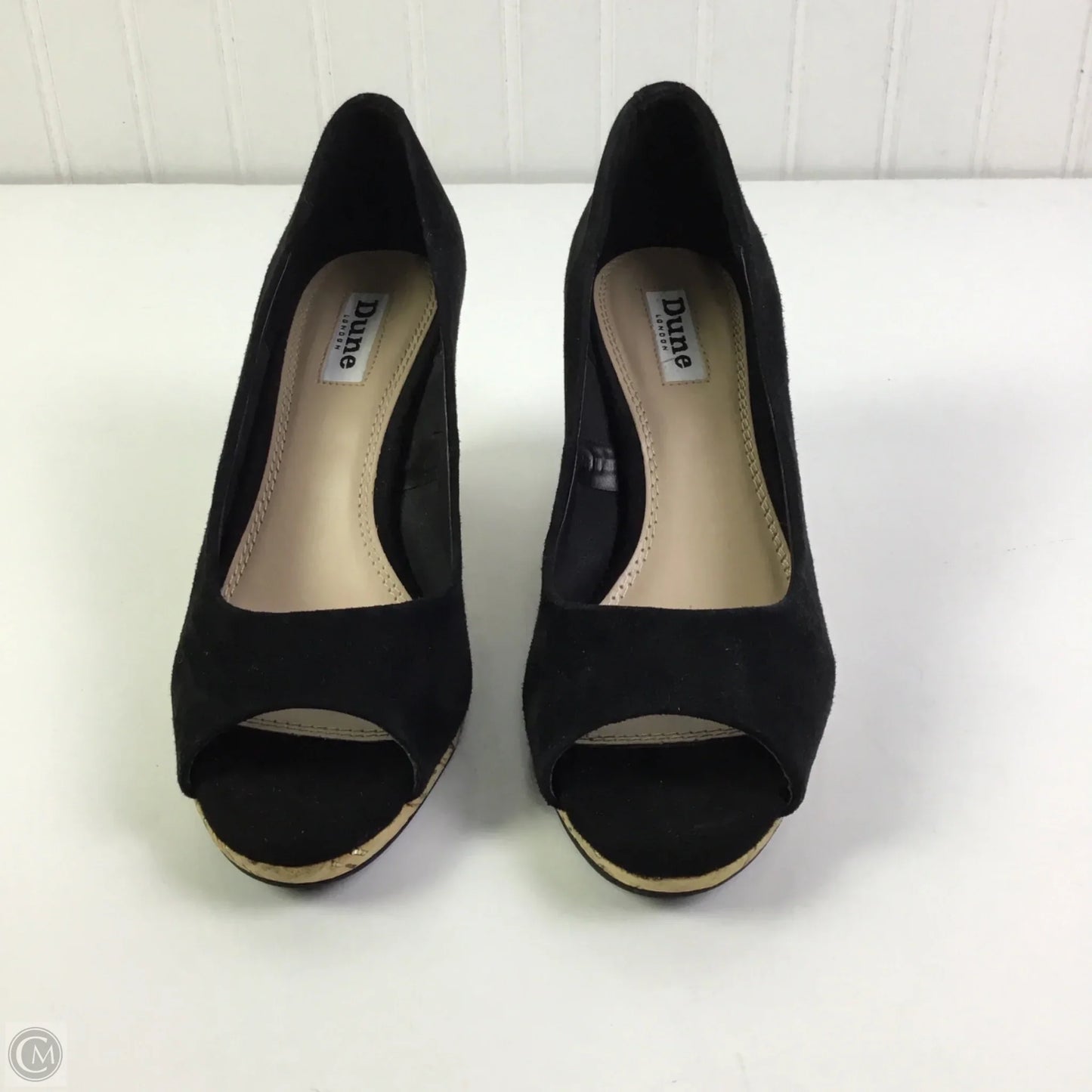 Shoes Heels Wedge By Clothes Mentor In Black, Size: 6