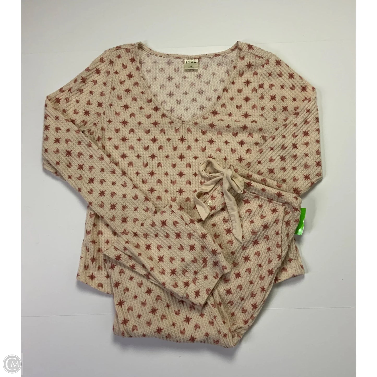 Pajamas 2pc By Soma In Pink, Size: S