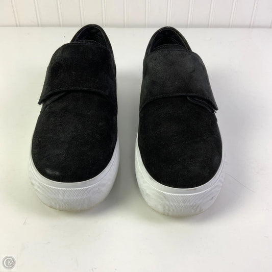 Shoes Flats By Vince In Black, Size: 9