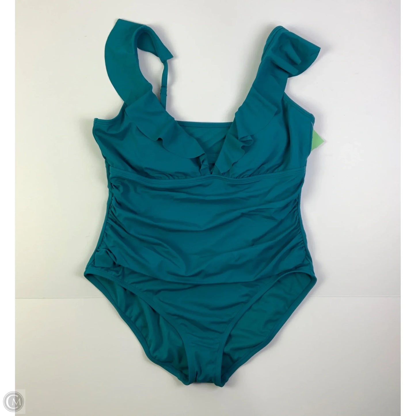 Swimsuit By Time And Tru In Teal, Size: Xl