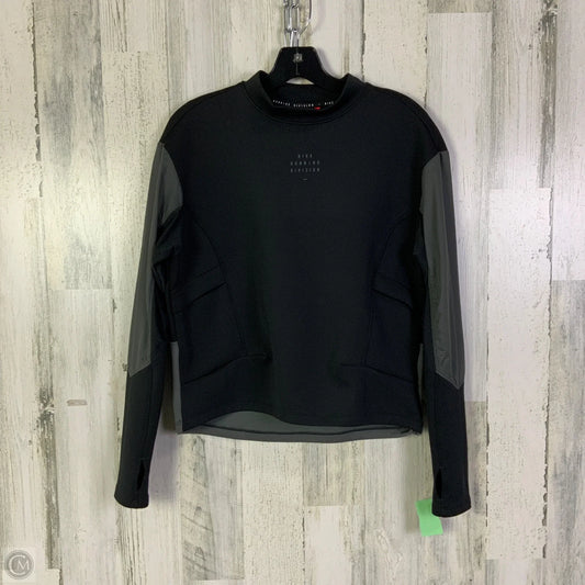 Athletic Sweatshirt Collar By Nike Apparel In Black, Size: Xs