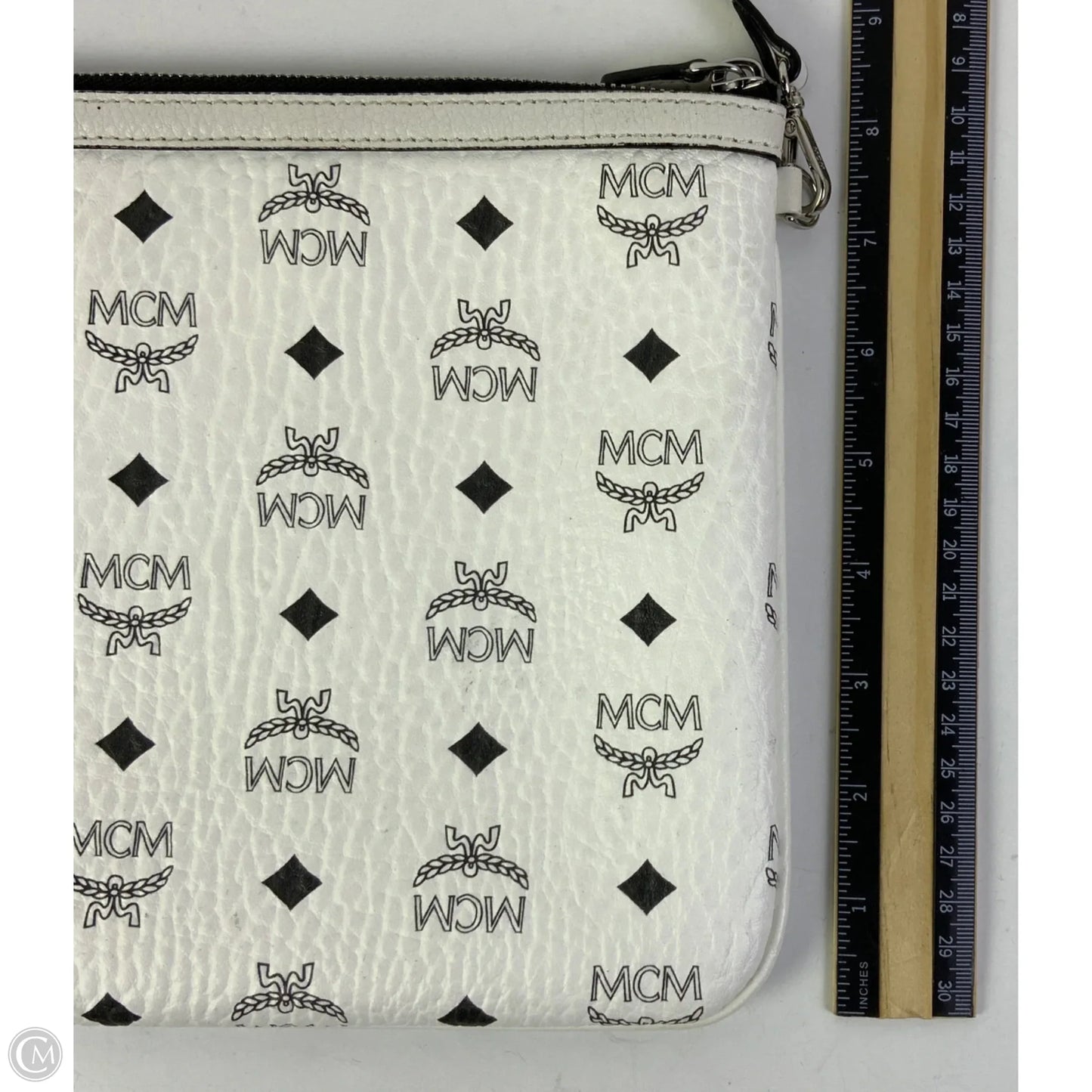 Clutch Luxury Designer By Mcm, Size: Large