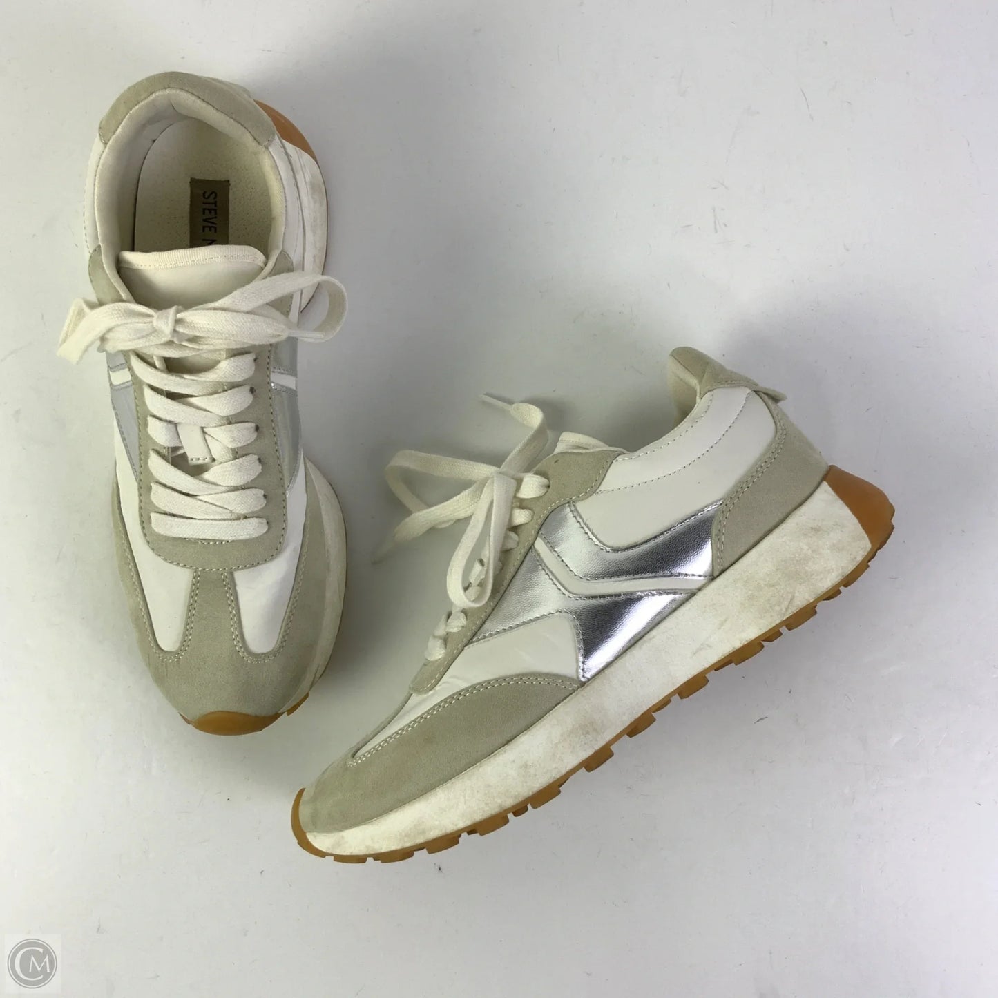 Shoes Athletic By Steve Madden In Grey, Size: 11