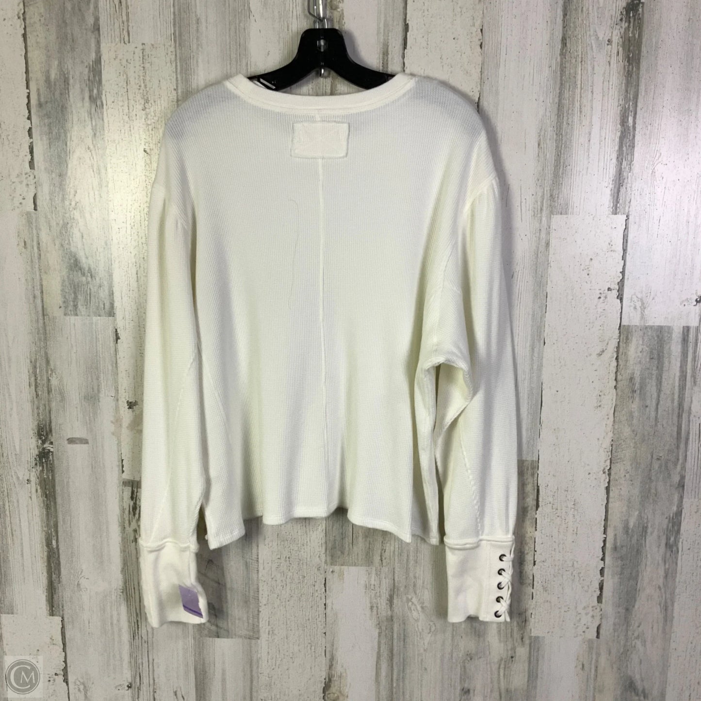 Top Long Sleeve By We The Free In White, Size: M
