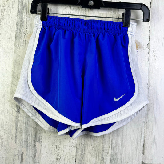 Blue Athletic Shorts Nike Apparel, Size Xs