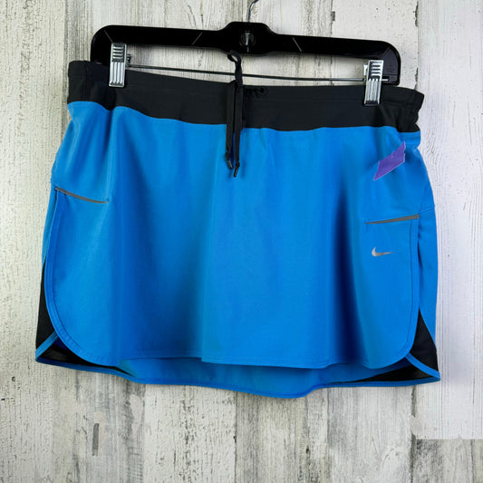 Blue Athletic Skort Nike Apparel, Size M