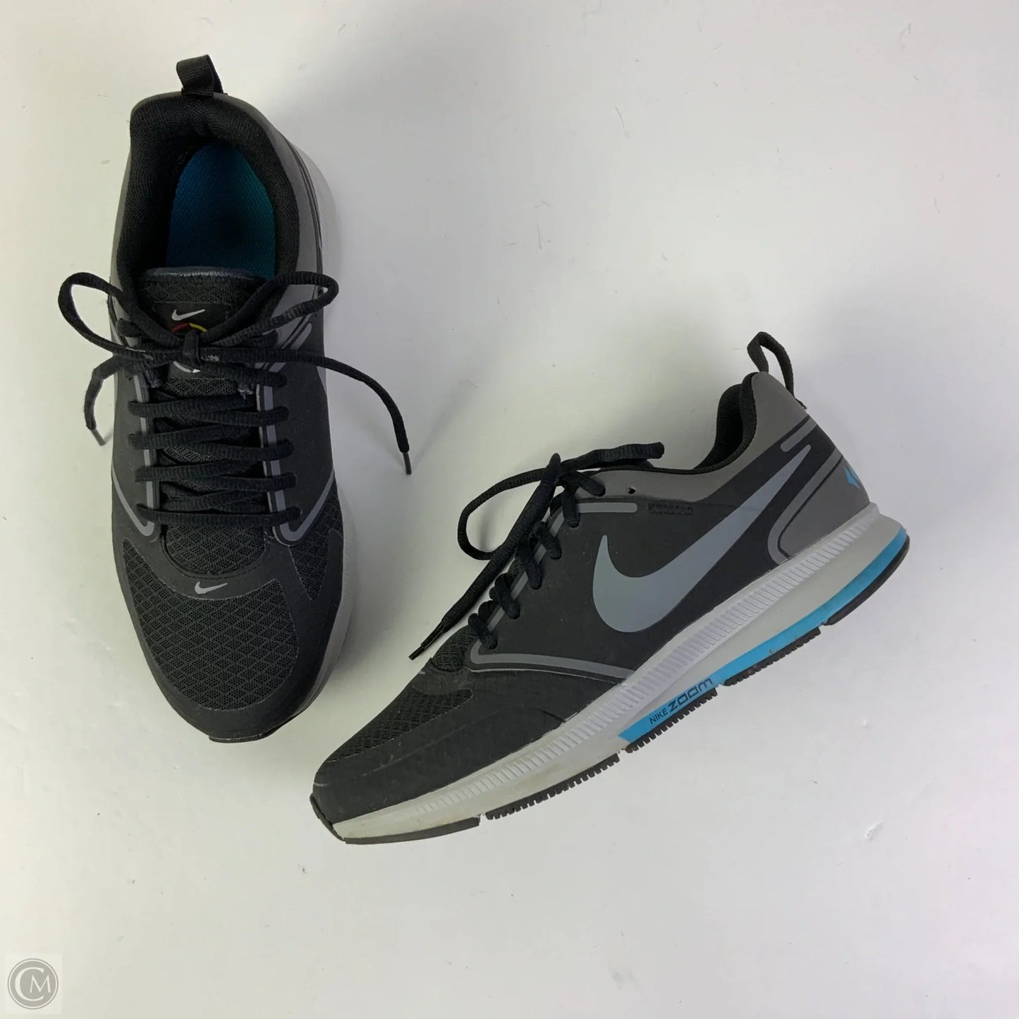 Shoes Athletic By Nike In Black & Grey, Size: 9.5