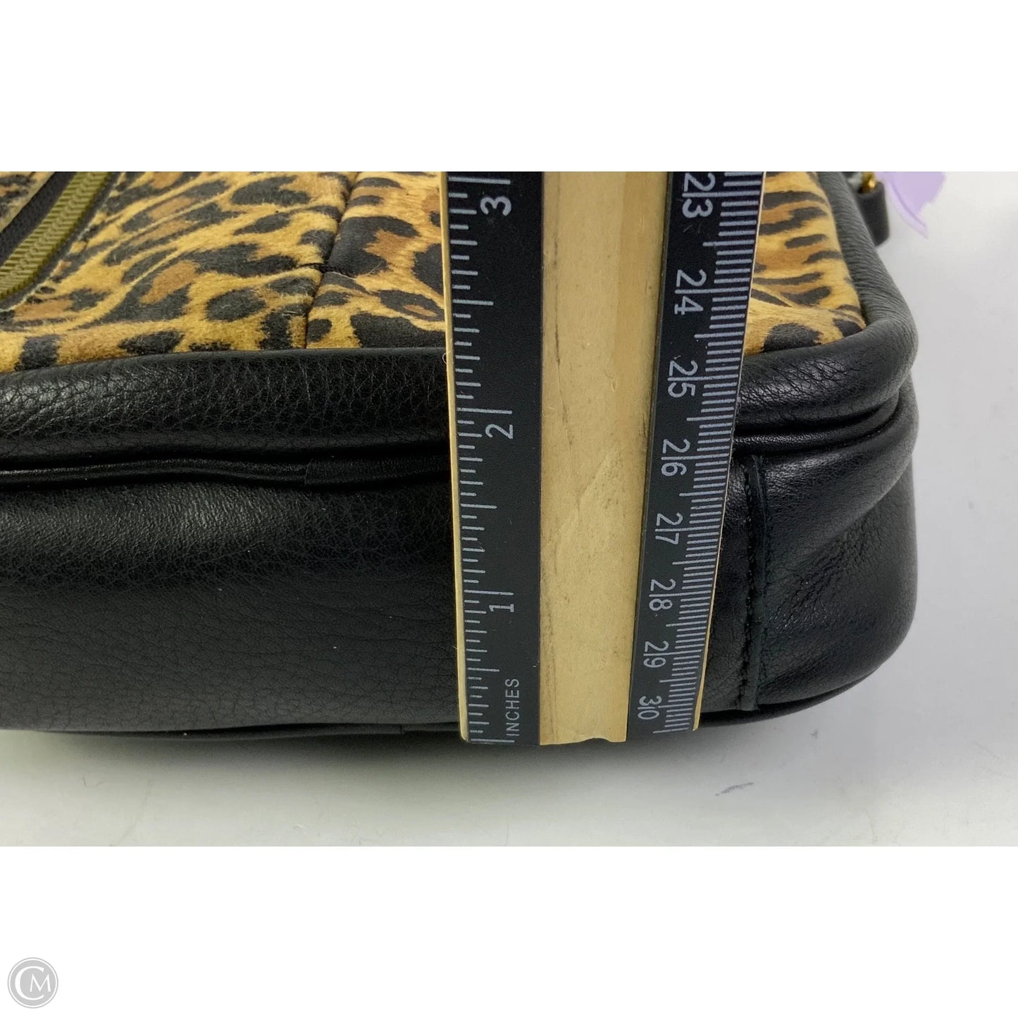 Crossbody Leather By Clothes Mentor, Size: Small